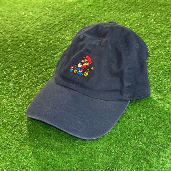 Mario Kart 8 “2019” Official Nintendo Kids Navy Blue Cap Hat Adjustable Size - Picture 3 of 5
